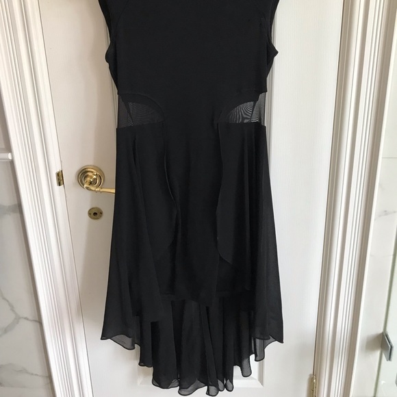 Medium bebe, black high low dress. Worn once - Picture 1 of 3